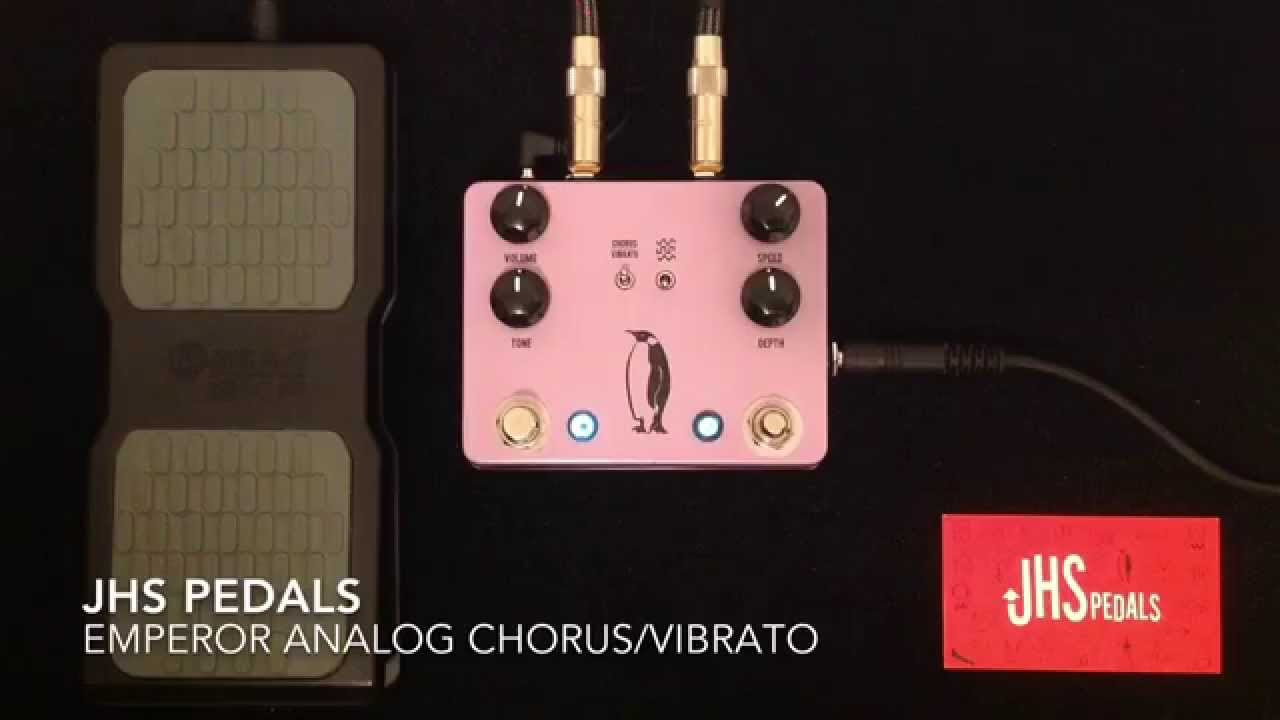 JHS Pedals Emperor Analog Chorus VIbrato - YouTube
