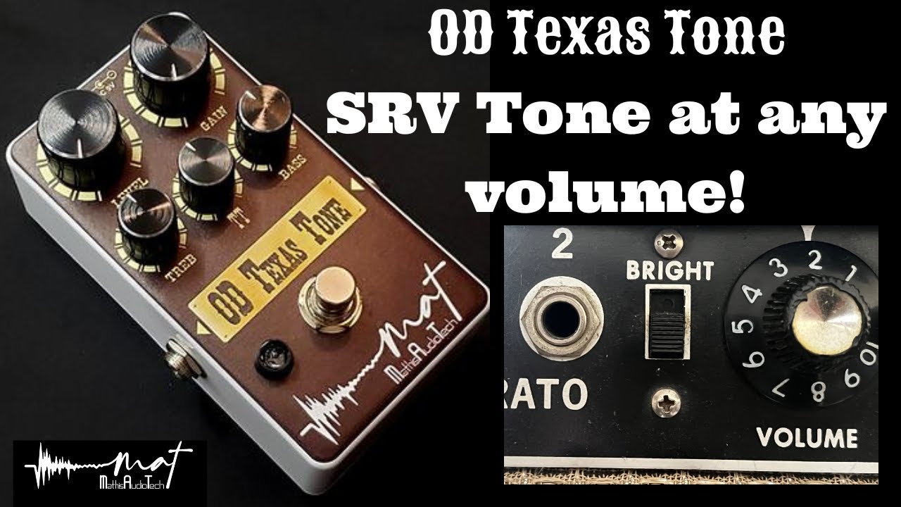 Mathis AudioTech OD Texas Tone:SRV Tone at any volume! Killer