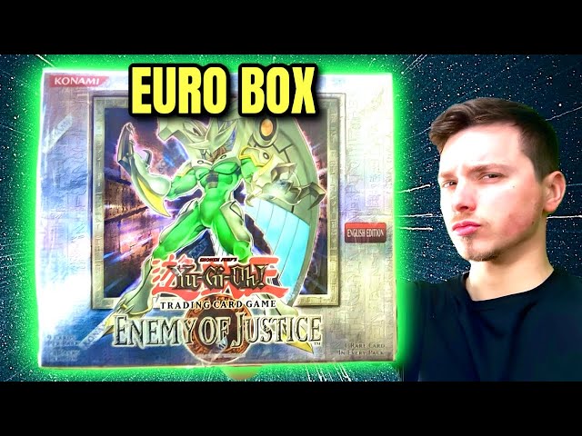 Enemy of Justice EUROPEAN Yugioh GX Box Opening! 😜 - YouTube