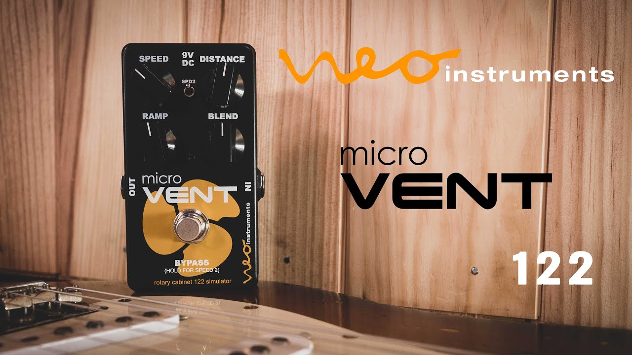 Neo Instruments micro VENT 122 - Rotary Cabinet Simulator - YouTube