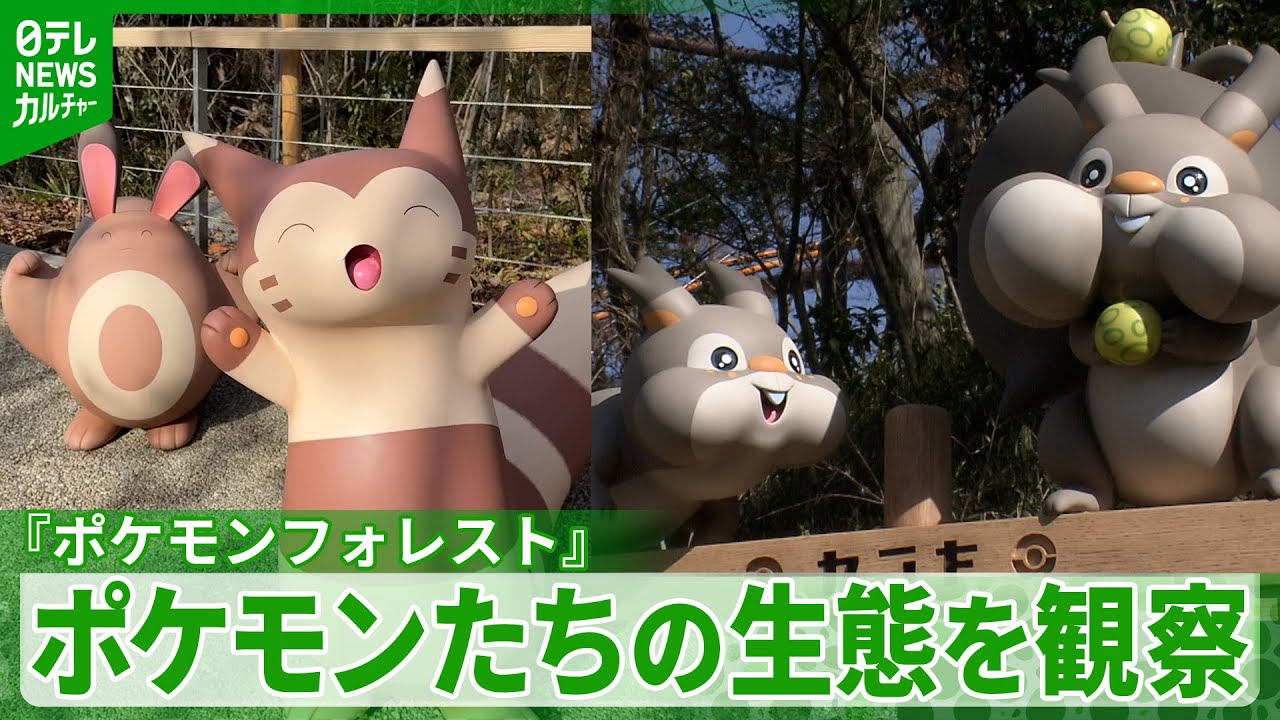 公開】『ポケパーク カントー』 全長約500メートルのポケモンたちが