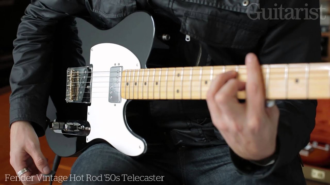 Fender Vintage Hot Rod '50s & '60s Telecaster electric guitar demo