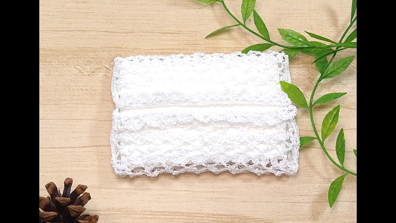 完成品紹介】フリルのポケットティッシュケース♡ 121 - YouTube