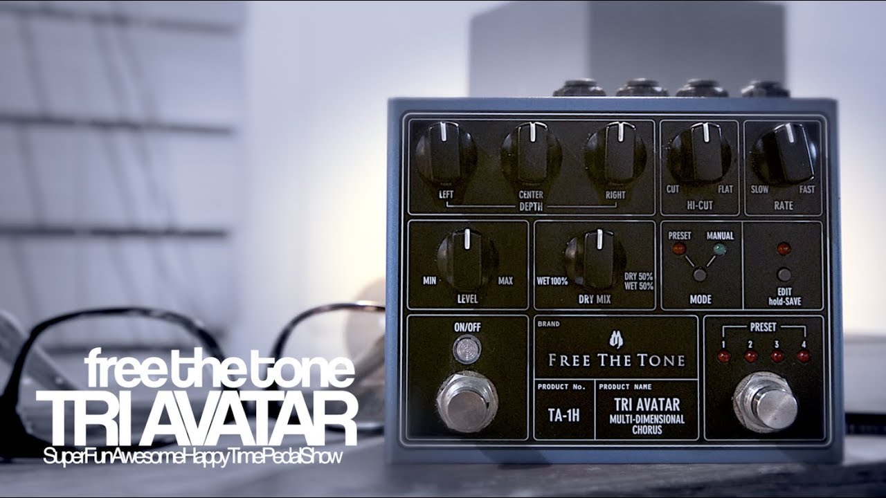 Free The Tone Tri Avatar Multi-Dimensional Chorus TA-1H - YouTube