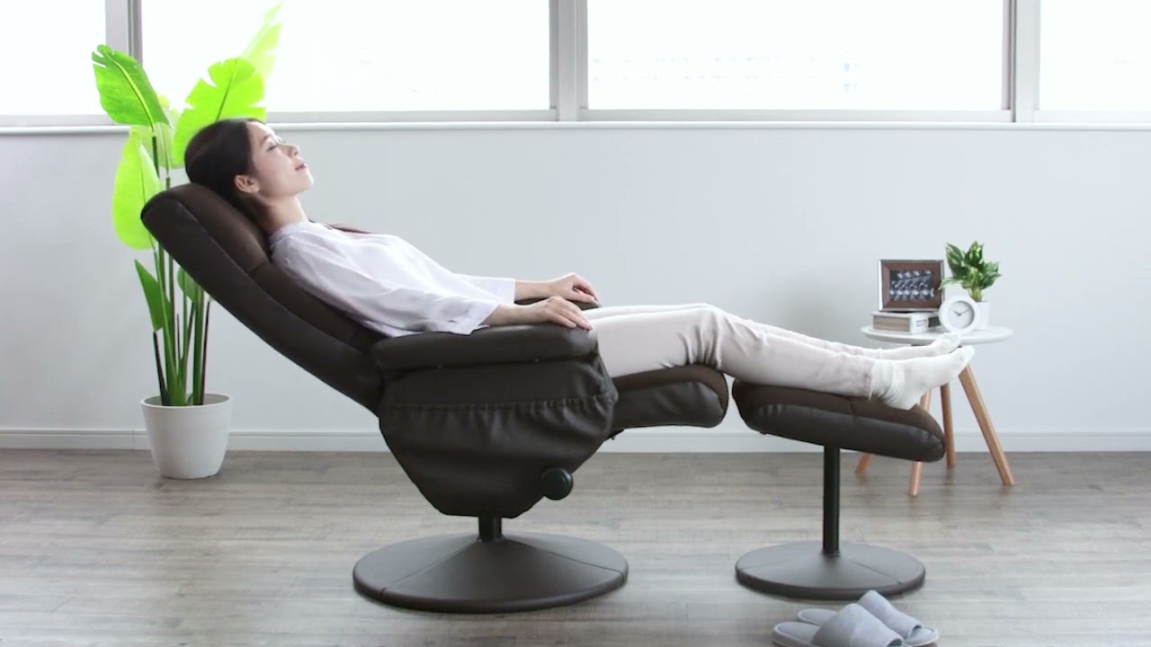 パーソナルチェア（オットマン付） Dメッシュ DBR ダークブラウン <N