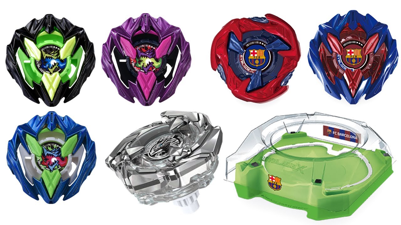 Mammoth Task & Shibuya Beyblade Park! FC Barcelona collaboration