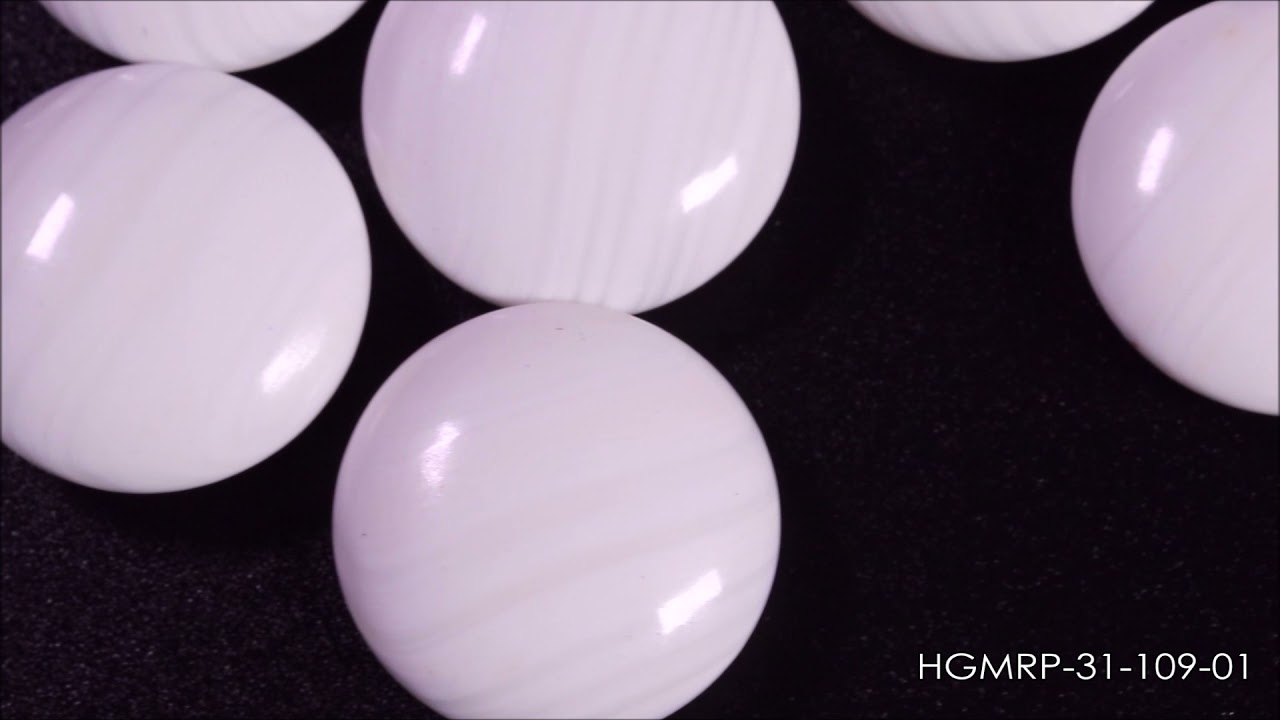 日向産蛤碁石 雪印・月印ミックス 31号 リペア品 HGMRP 31 109 01