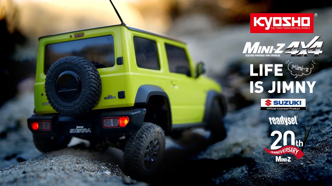 KYOSHO MINI-Z 4×4 Readyset SUZUKI Jimny Sierra - YouTube