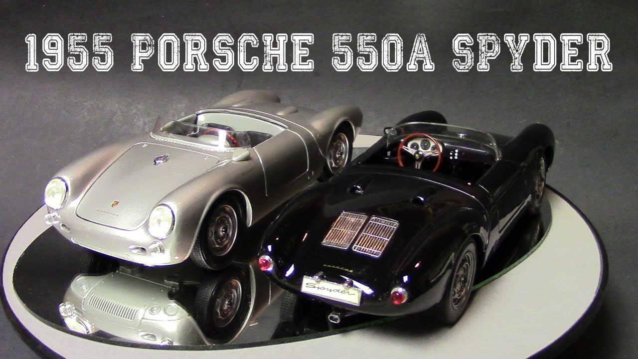 1/18 1955 Porsche 550a Spyder by Maisto, Review - YouTube