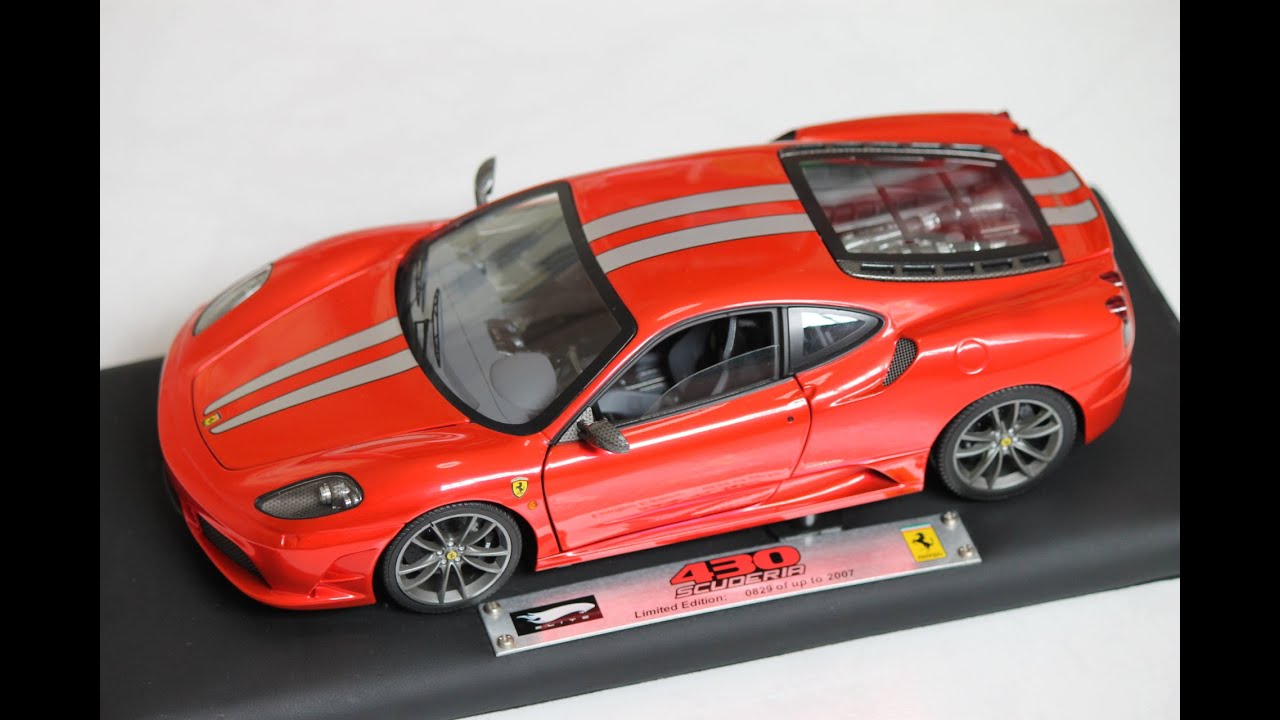 Review] 1:18 Ferrari F430 Scuderia by Hotwheels Super Elite