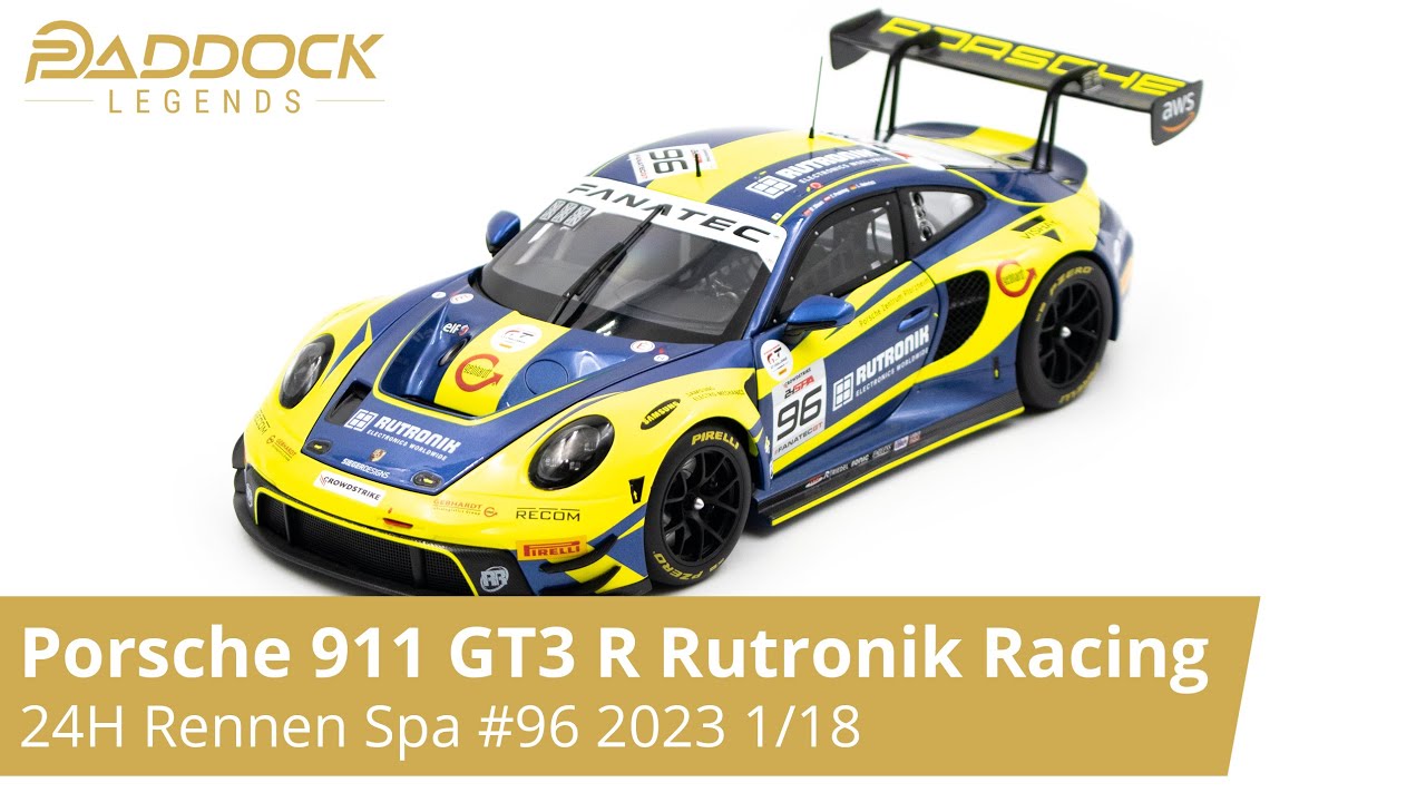 Porsche 911 GT3 R #96 24h Spa-Francorchamps 2023 Rutronik Racing
