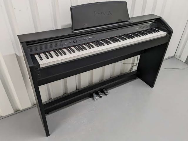 Casio Privia PX-750 digital piano slimline space saving in satin