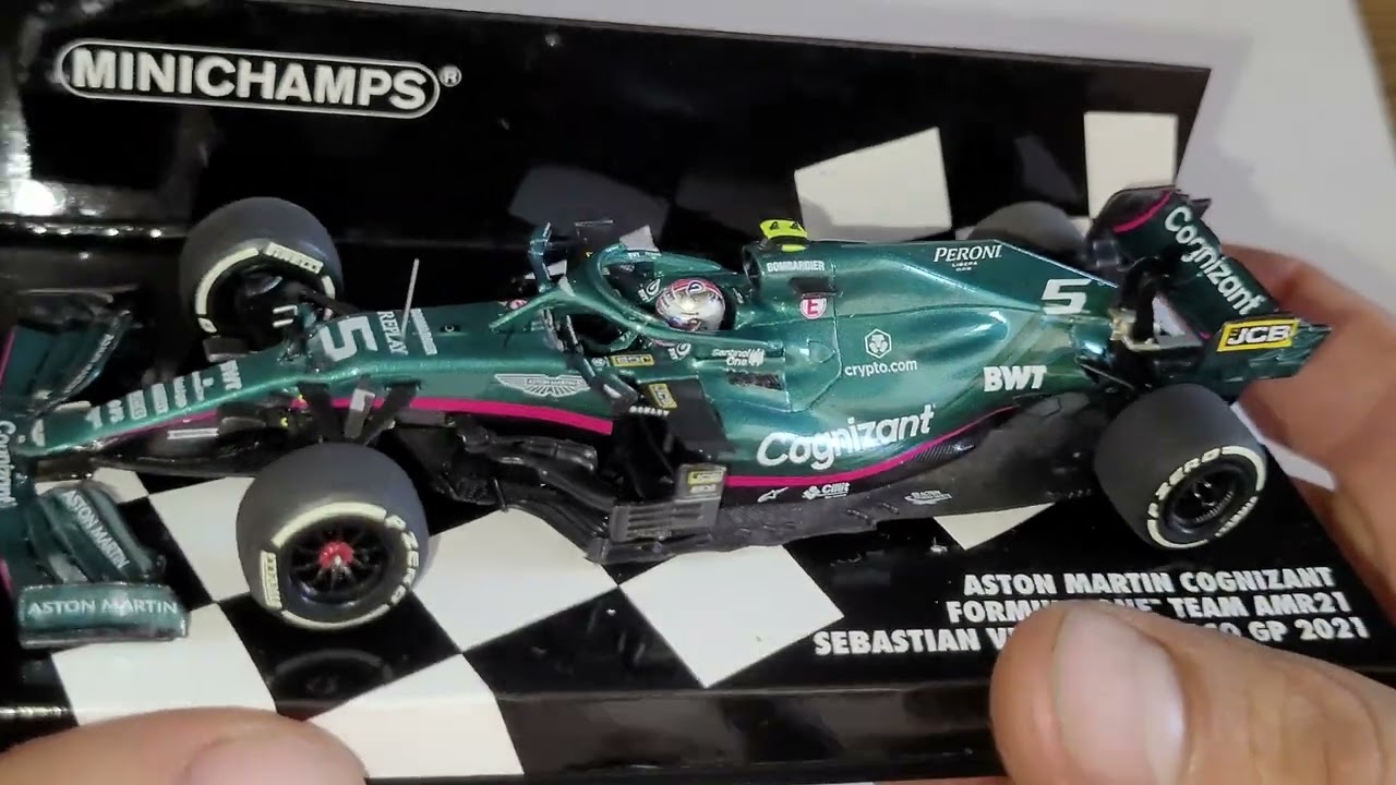 Minichamps Aston Martin AMR21 - Sebastian Vettel - Monaco GP 2021