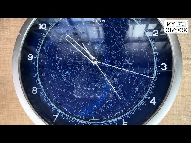 CITIZEN all-sky constellation wall clock シチズン 掛け時計 コスモ