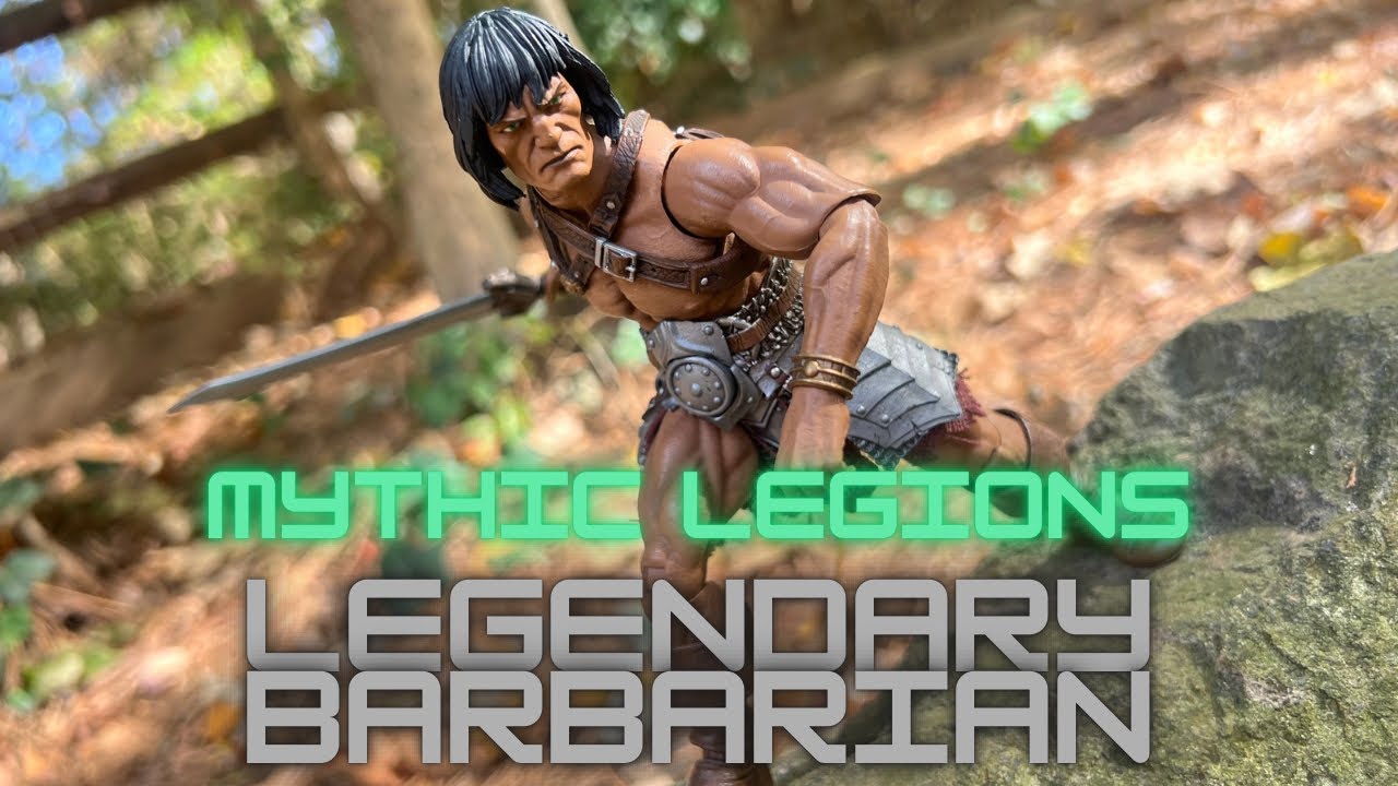 Barbarian Mythic Legions 2025 Con Exclusive Unboxing & Review