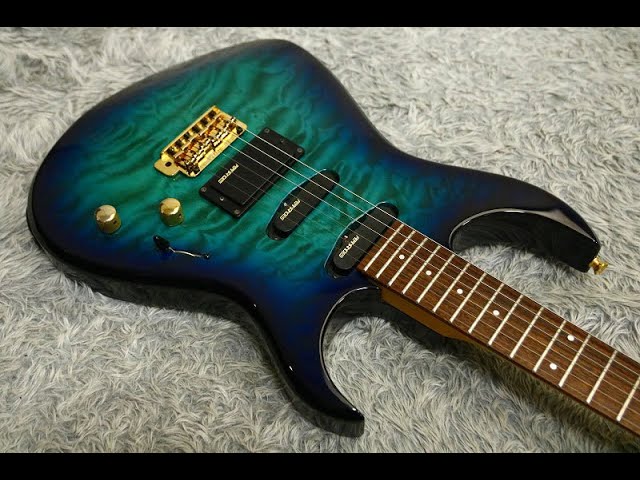 Fernandes FGZ-420 SBGBasswood body + Graphic Quilted maple