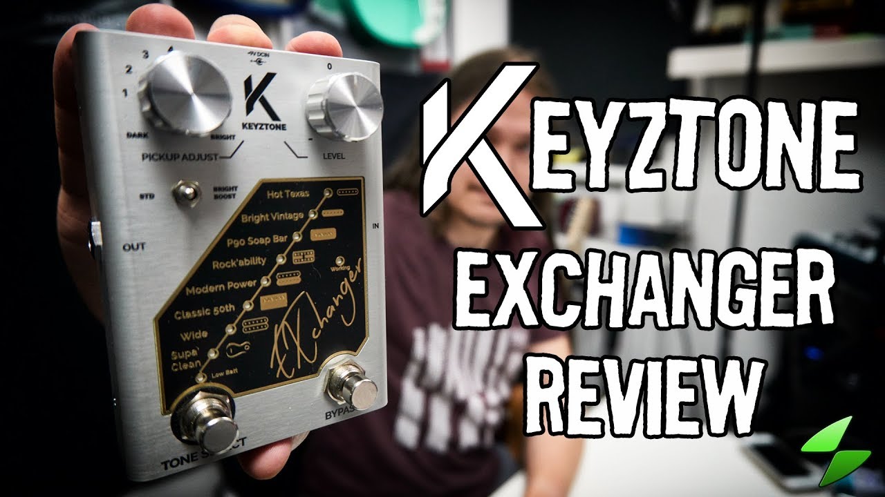 Keyztone Exchanger - the pickup enhancer pedal. Full review - YouTube