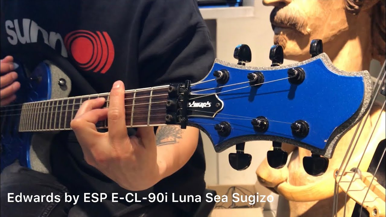 Edwards by ESP E-CL-90i Luna Sea Sugizo - YouTube
