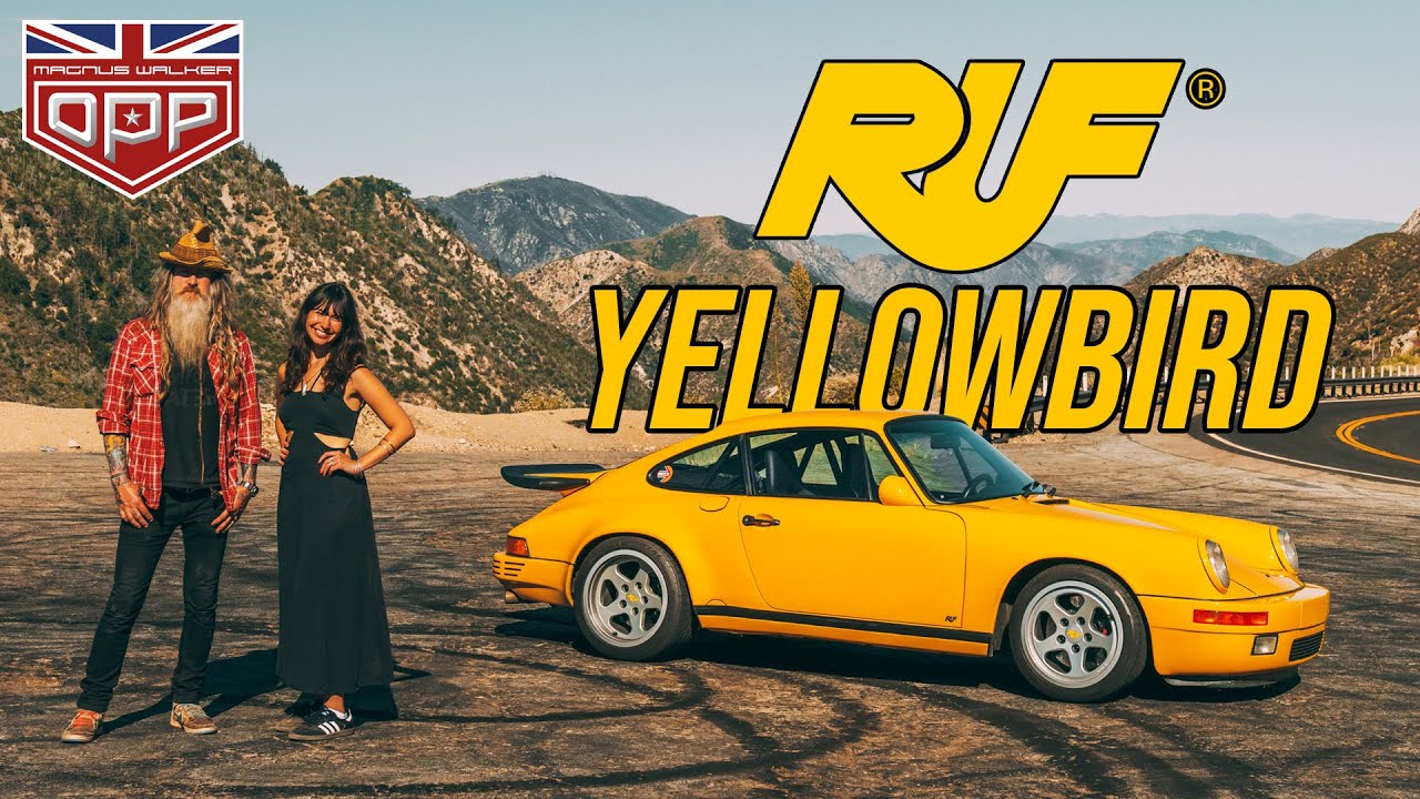 ITS NOT A PORSCHE ,ITS A RUF CTR -211MPH YELLOWBIRD, THE WORLDS