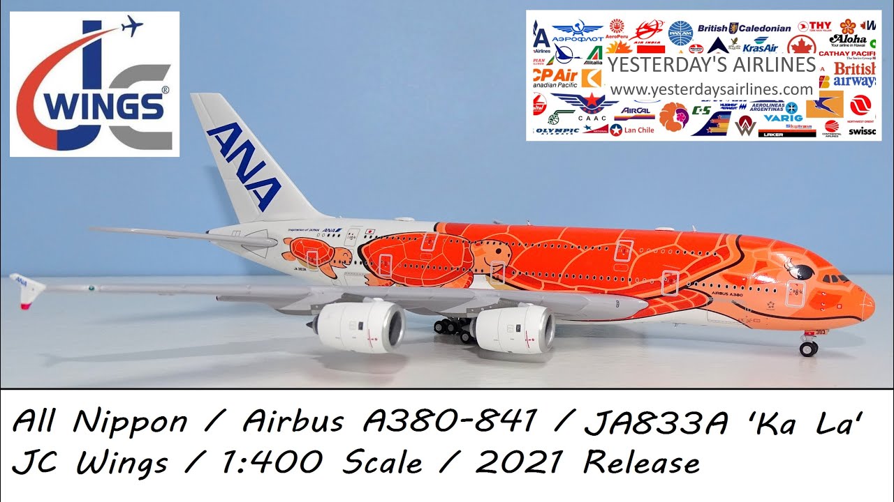1:400 Review: All Nippon Airways (ANA) Airbus A380-841 JA383A Ka