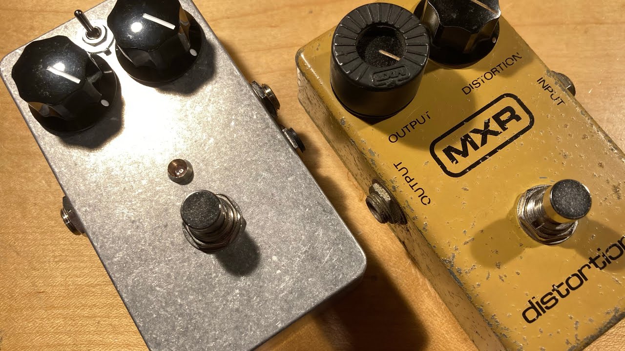 最終回】'80 ビンテージMXR DISTORTION+を調べてからCabatortion±制作