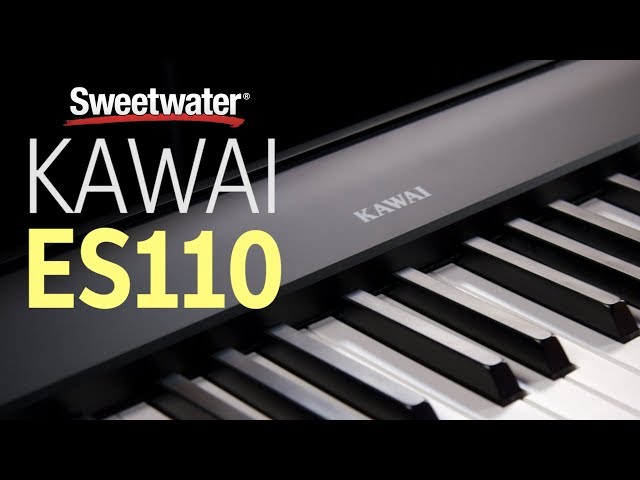Kawai ES110 88-key Digital Piano Review - YouTube