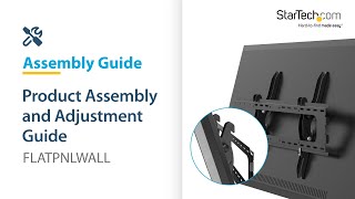 薄型液晶テレビ壁掛け金具 チルト角度調節機能