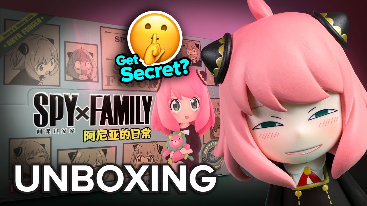 Get The SECRET? SPY X FAMILY POP MART Unbox Complete Full Tray of
