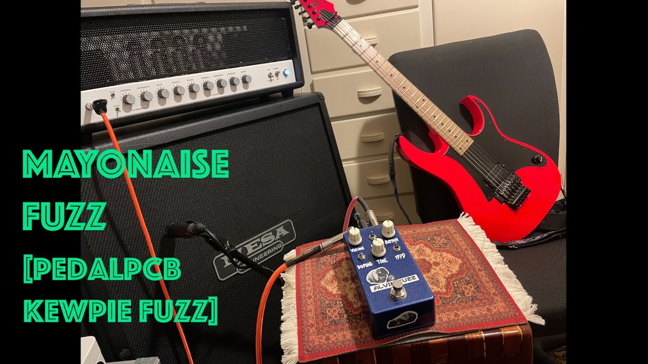 PedalPCB Kewpie Fuzz (Umbrella Company Mayonaise Fuzz) - YouTube