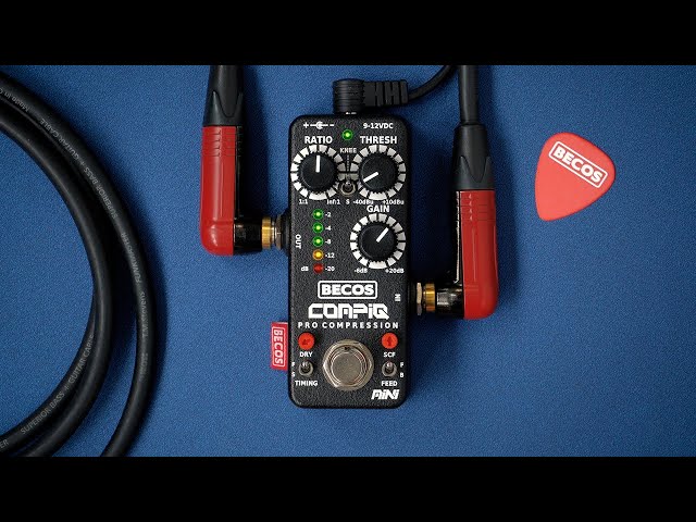 BECOS CompIQ MINI Pro Compressor MK2 - Bass Demo - YouTube