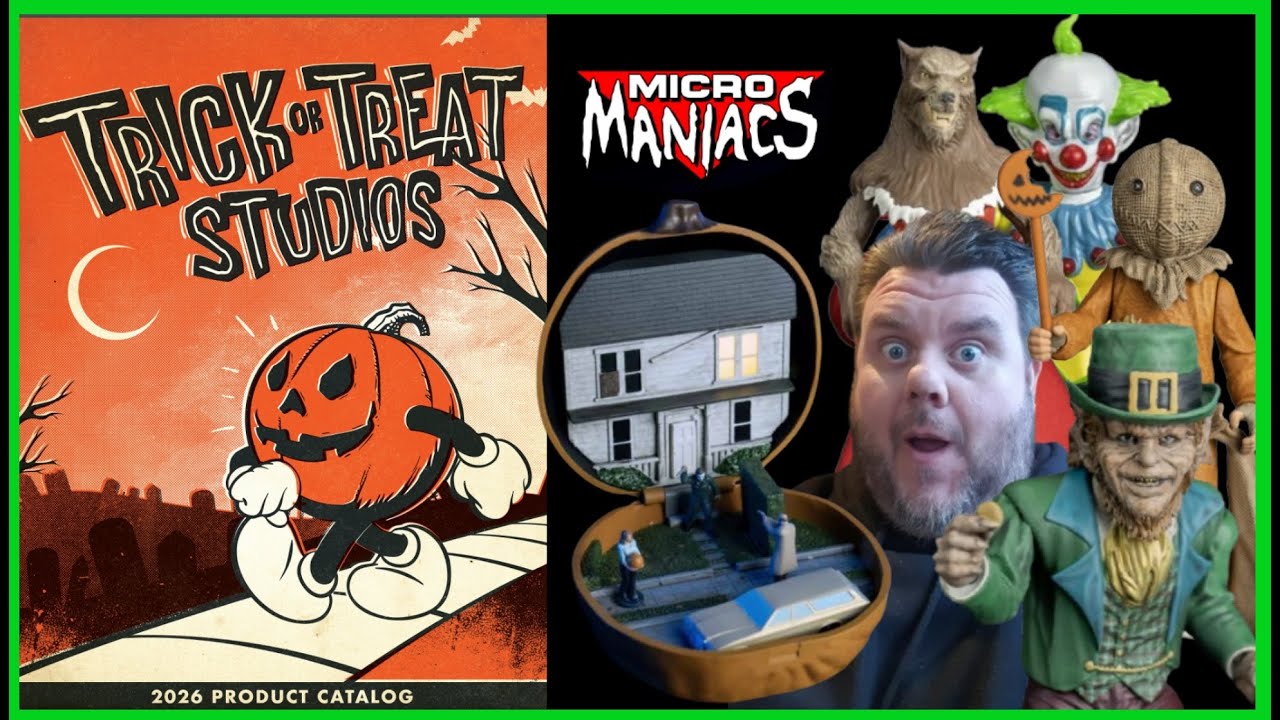 Toy News - Trick Or Treat Studios 2026 - New Figures, Masks