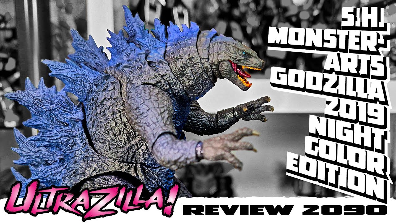 S.H. MONSTERARTS GODZILLA 2019 NIGHT COLOR EDITION TAMASHII