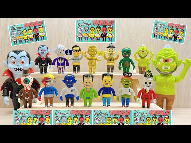 Headlockstudio knuckle's Kustom Monster World Series 2 盲盒開箱