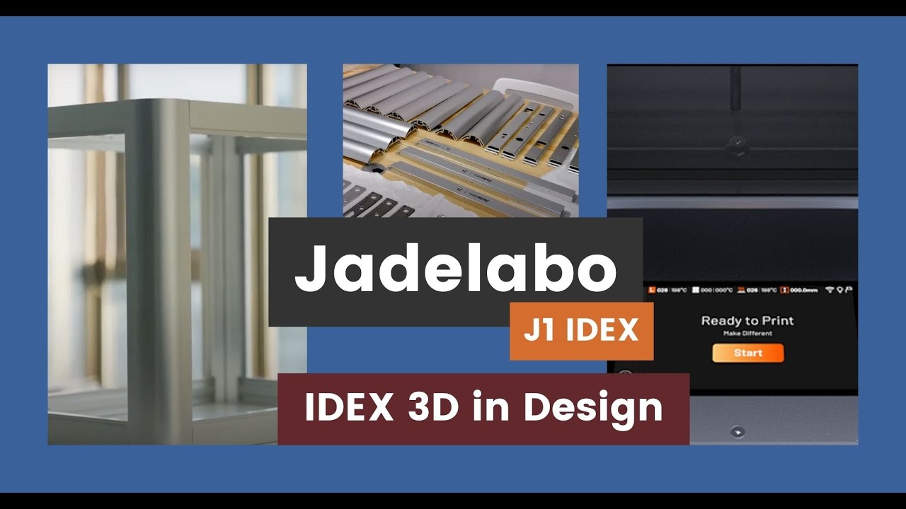 Jadelabo J1 IDEX 3D Printer - Z3DP Reacts - YouTube