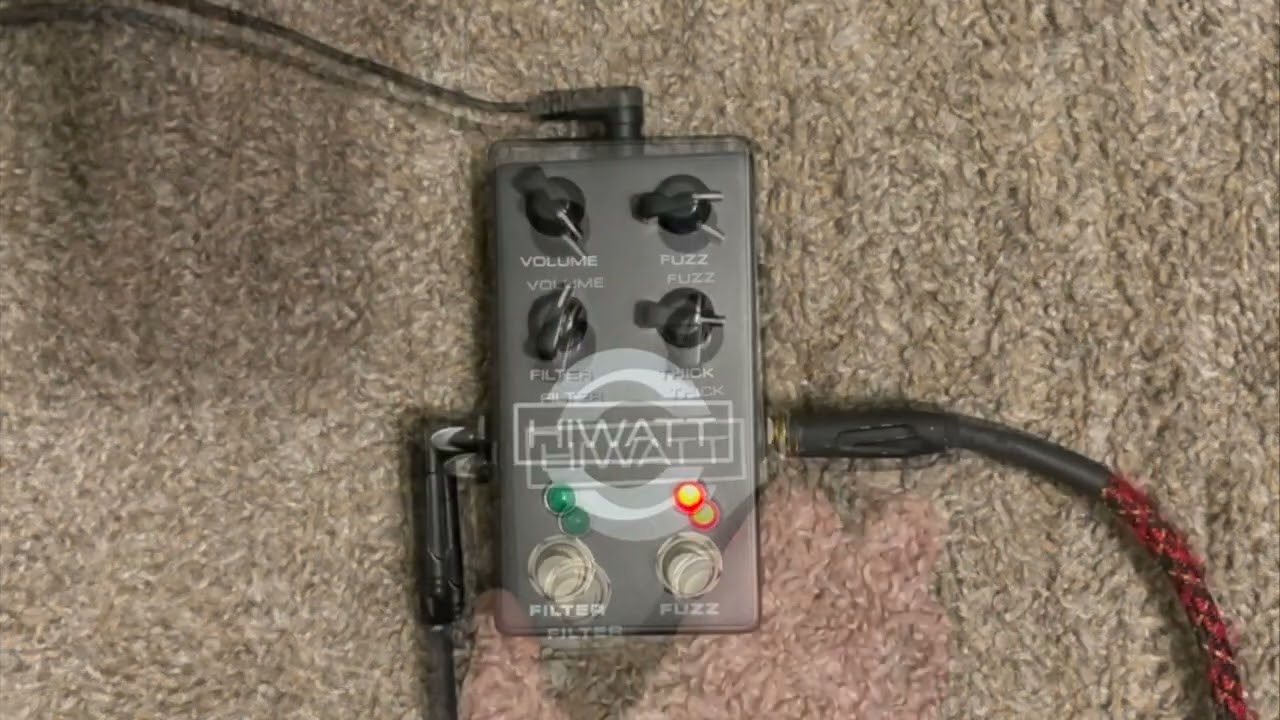 Guitar Pedal X - News - Hiwatt's recent affordable Filter Fuzz