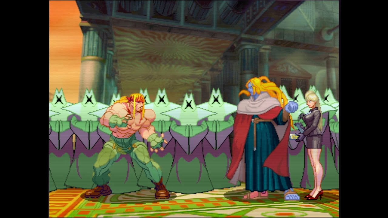 ストIII 3rd: アレックスでリュウとギルを倒してエンディング