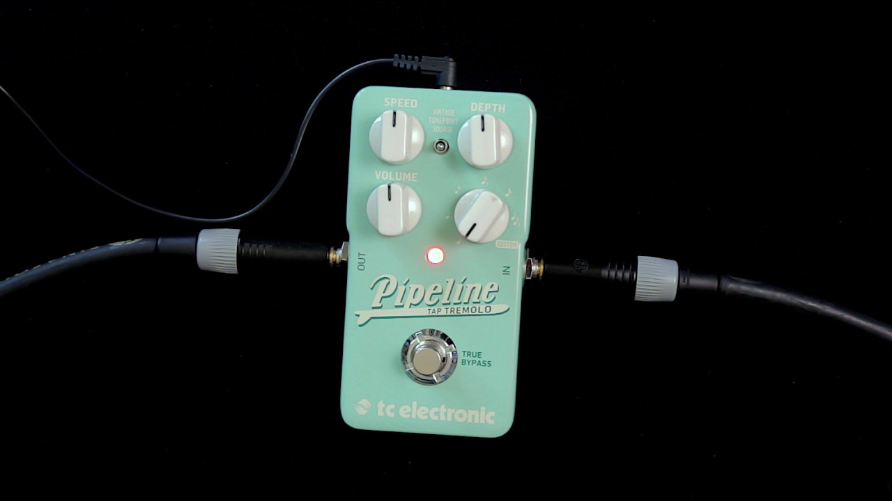 TC Electronic Pipeline Tap Tremolo - Unboxing and first