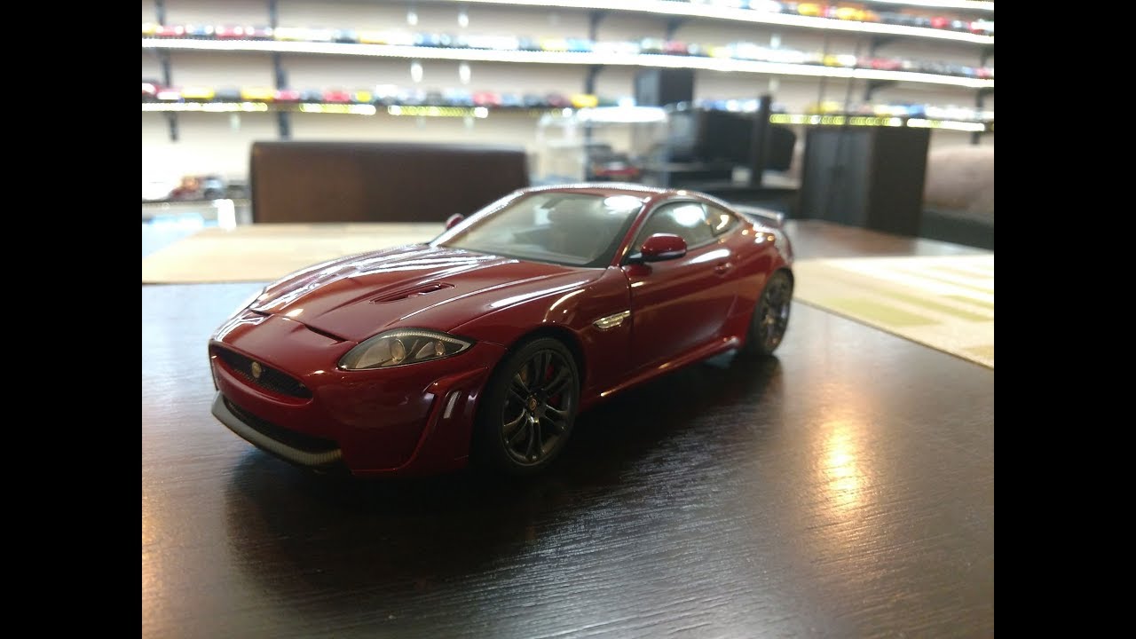1:18 Diecast Review Jaguar XKR-S Coupe by Autoart - YouTube