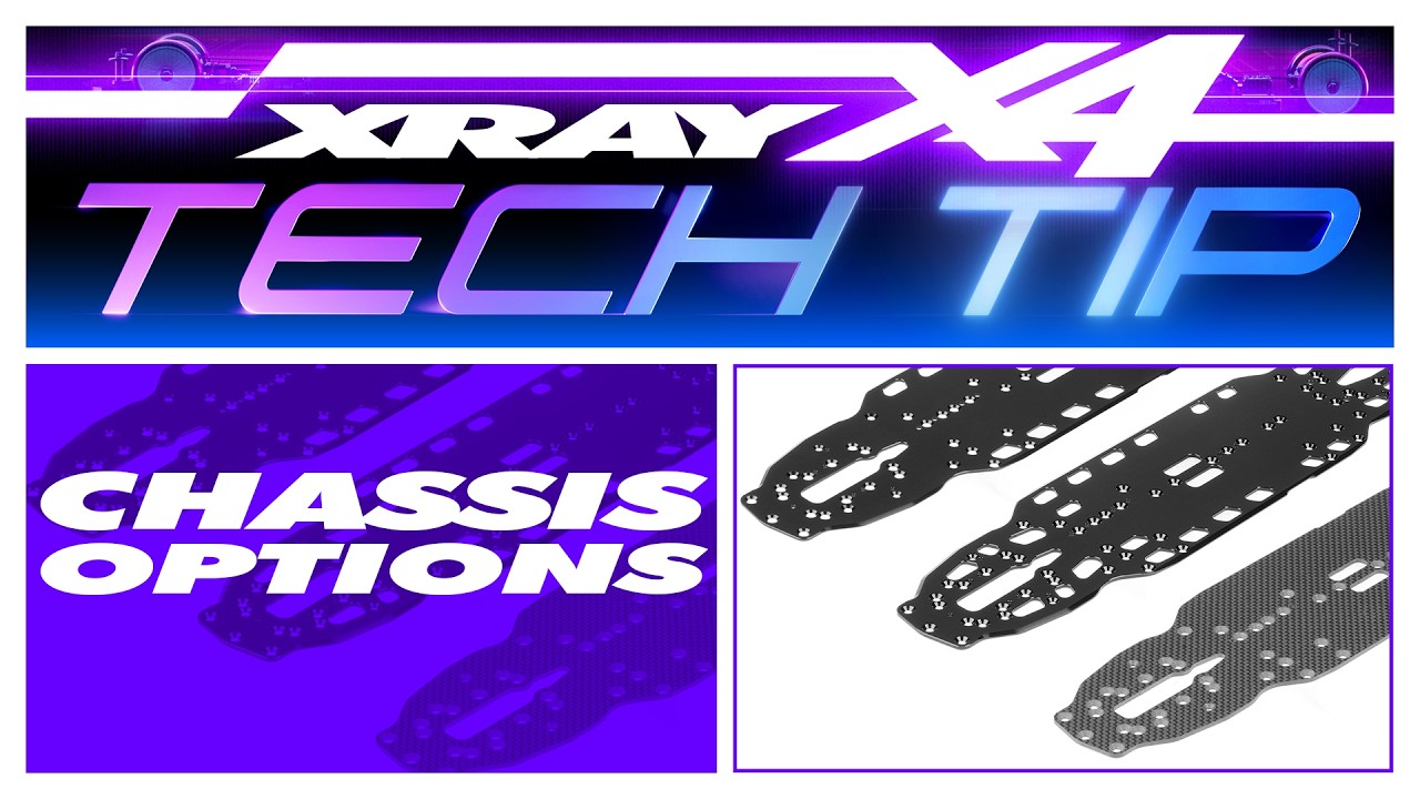 XRAY X4'26 - Chassis options - YouTube