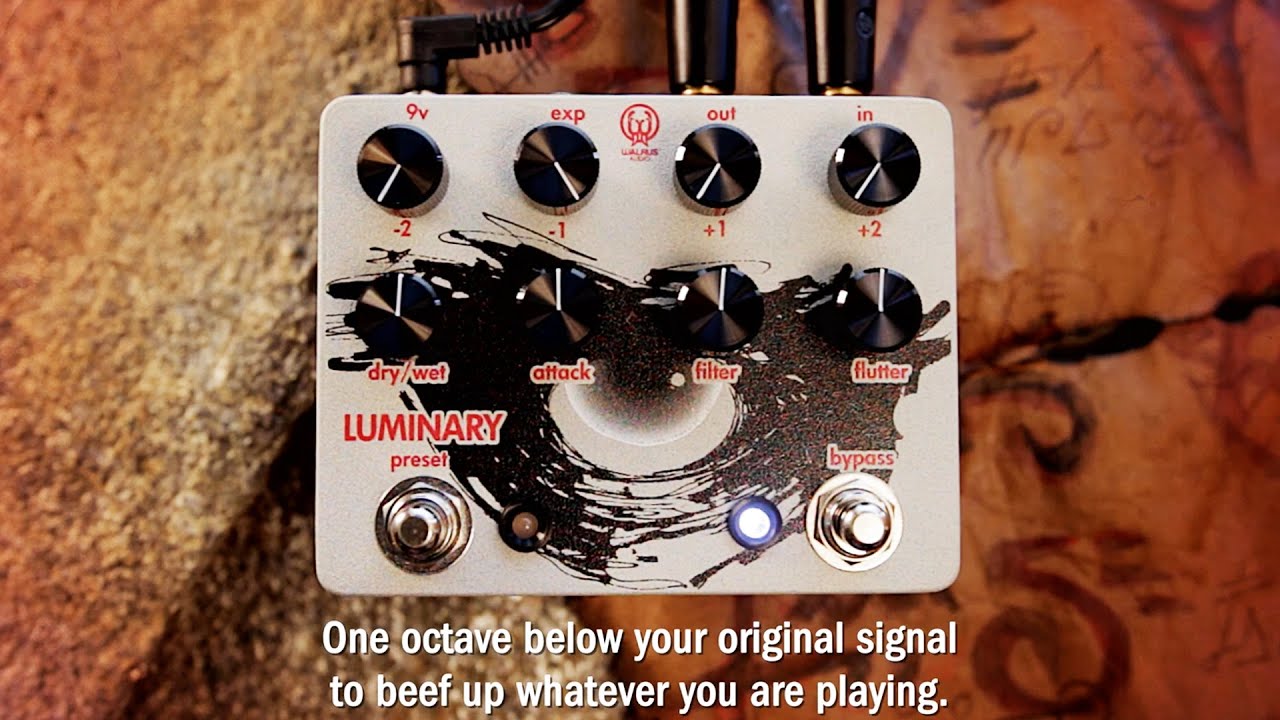 The LUMINARY by Walrus Audio - a really great octave generator