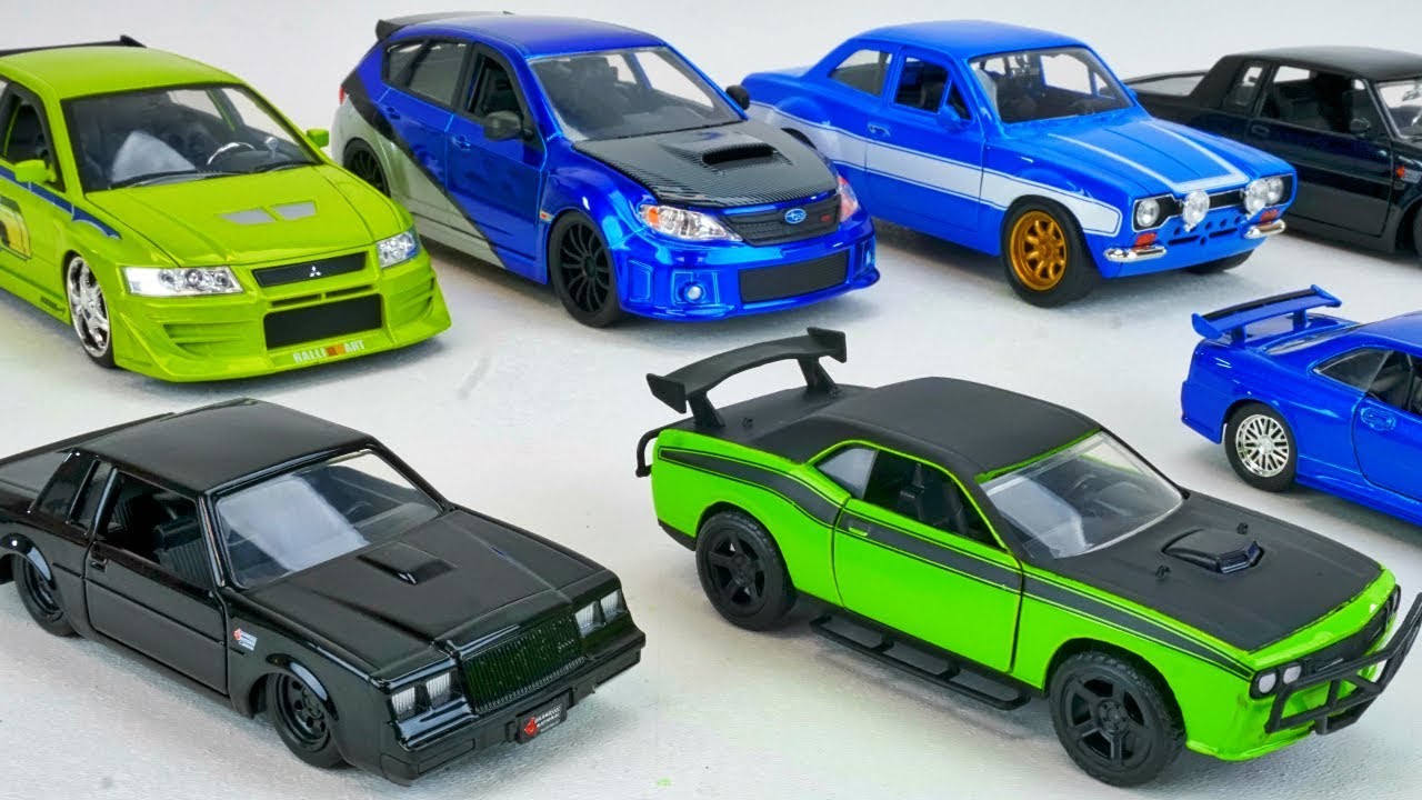 FAST and FURIOUS CARS Diecast Collector Cars Toy Collection Lancer