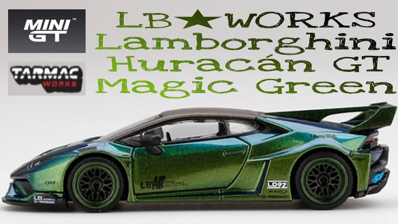 MINI GT LB-WORKS Lamborghini Huracán GT Magic Green / No. 146