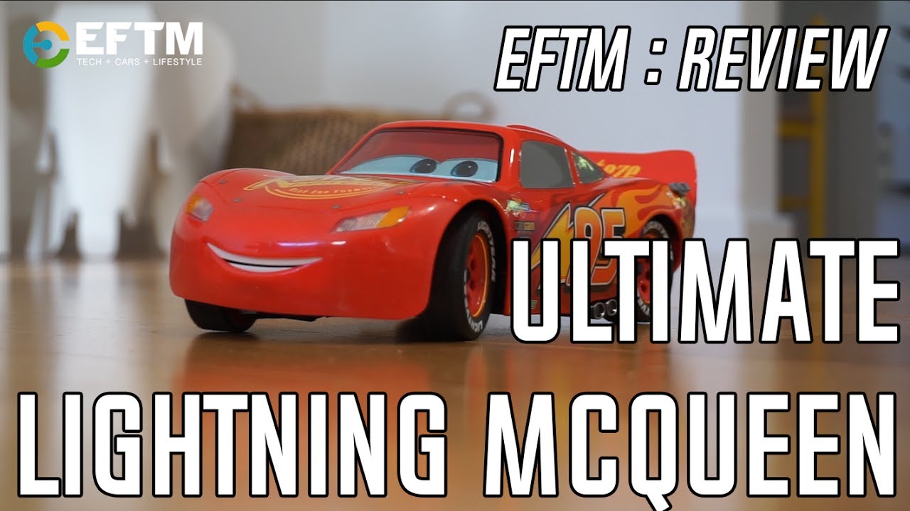 HANDS ON: Sphero's Ultimate Lightning McQueen in action - YouTube