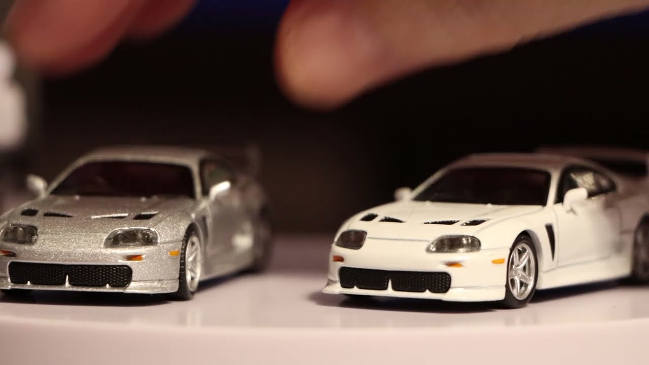 Mini GT Toyota TRD 3000GT Alpine Silver Metallic #200, Toyota TRD