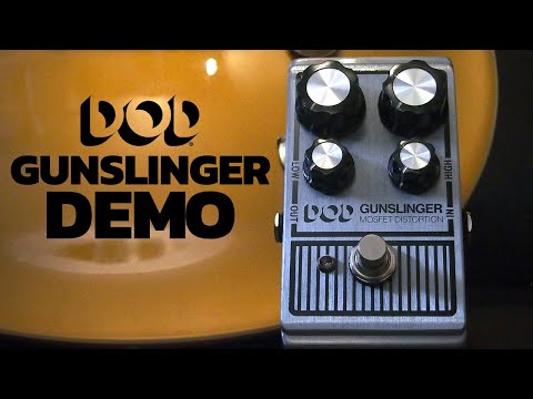 DOD Gunslinger MOSFET Distortion Demo - YouTube