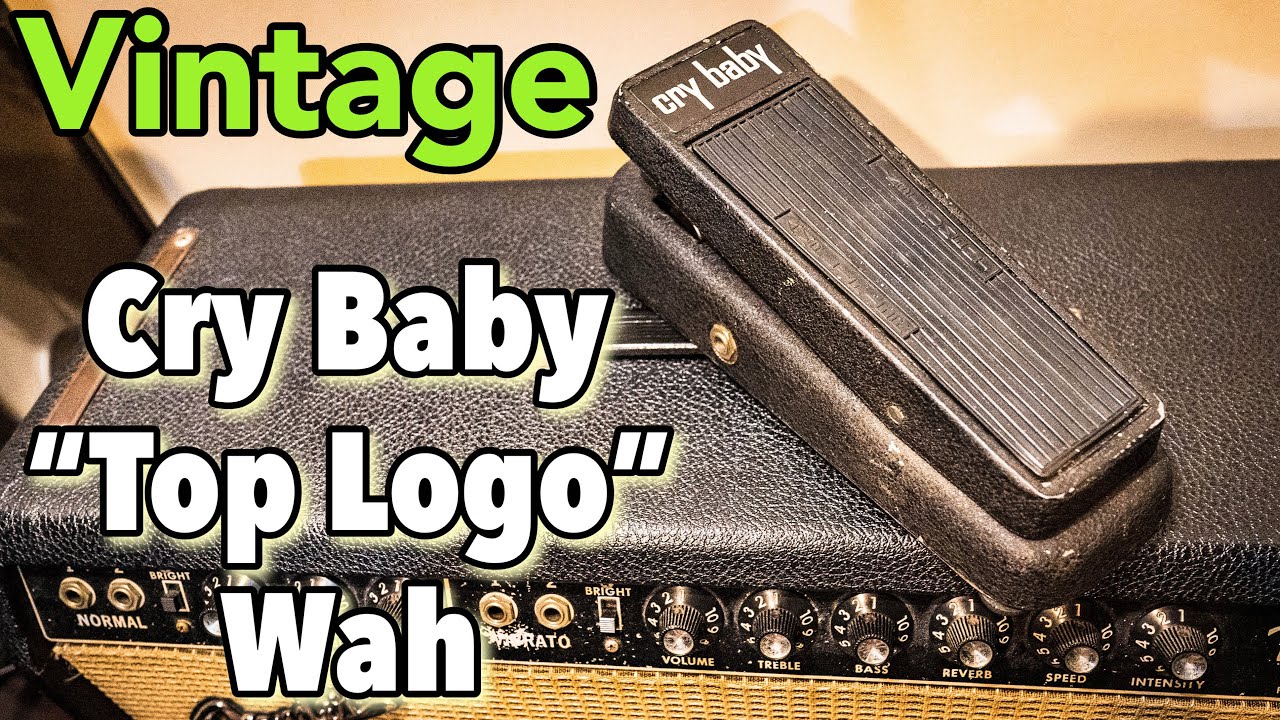 ヴィンテージ】ワウペダルを弾いてみた🎸 Cry Baby 
