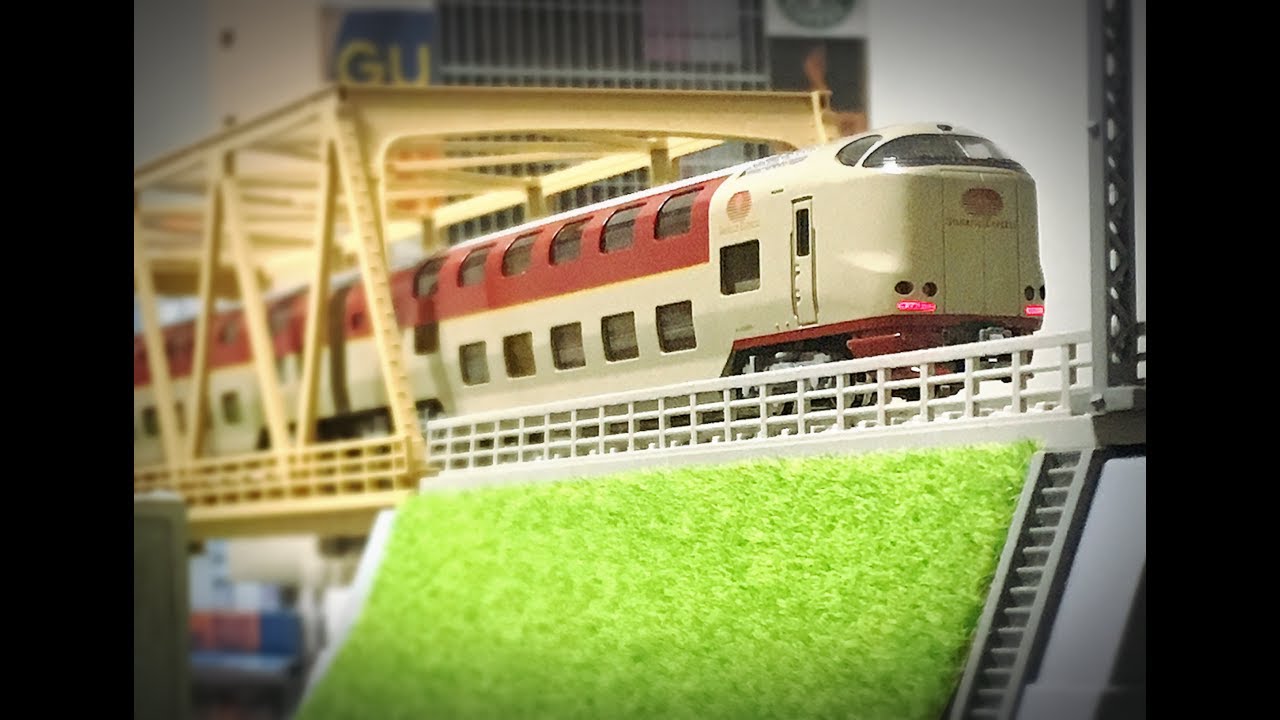 Nゲージ KATO 285系0番台 サンライズエクスプレス 走行動画 - YouTube
