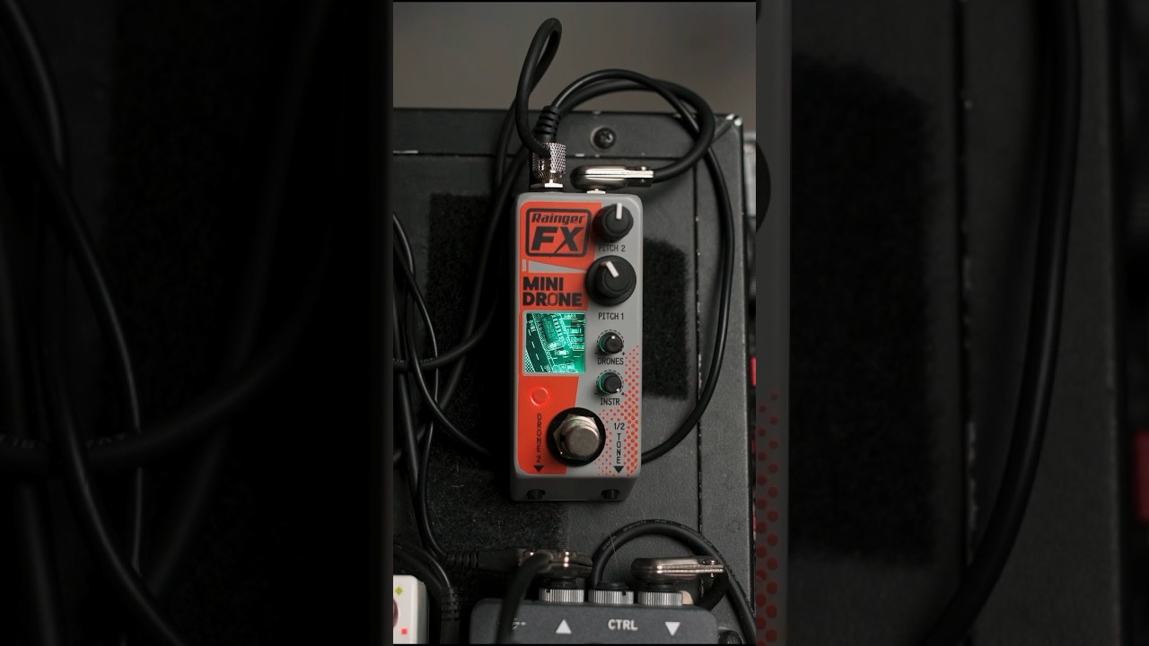 Creating Droning Ambience W/ Rainger FX Mini Drone #pedalboard