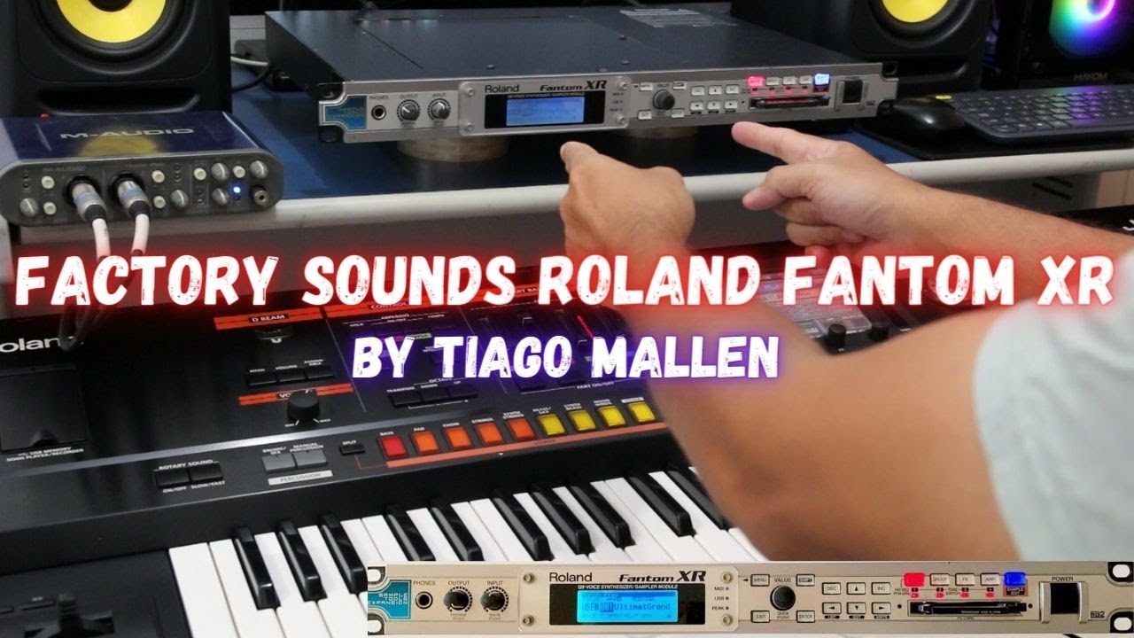 Roland Fantom XR Test - YouTube