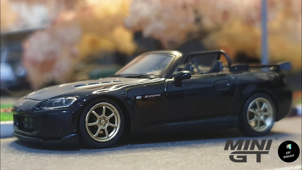 Honda S2000 Mugen Berlina Black by Mini GT | UNBOXING and REVIEW